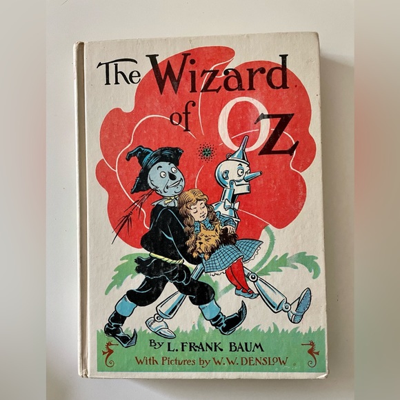 Vintage Books The Wizard of Oz L. Frank Baum/Jungle Book/WIZ split book 1963 - Picture 9 of 16